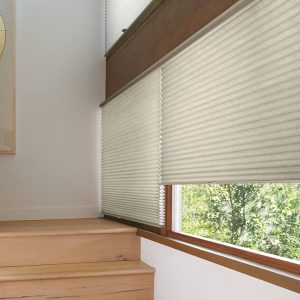 No Drill Honeycomb Shades - White, Light Filtering