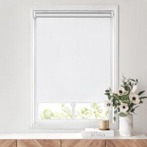 Cordless Vertical Blinds - White